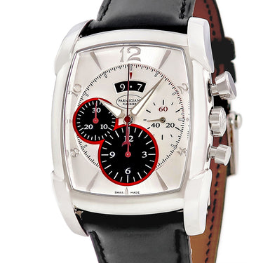 腕時計 パルミジャーニ・フルリエ PARMIGIANI FLEURIER カルパグラフ クロノグラフ PFC128-0000100-HC1442 自動巻き メンズ シルバー