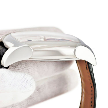 腕時計 パルミジャーニ・フルリエ PARMIGIANI FLEURIER カルパグラフ クロノグラフ PFC128-0000100-HC1442 自動巻き メンズ シルバー