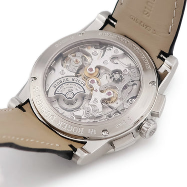 腕時計 ロジェデュブイ ROGER DUBUIS エクスカリバー 42 クロノグラフ DBEX0387 自動巻き メンズ グレー デイト スモールセコンド