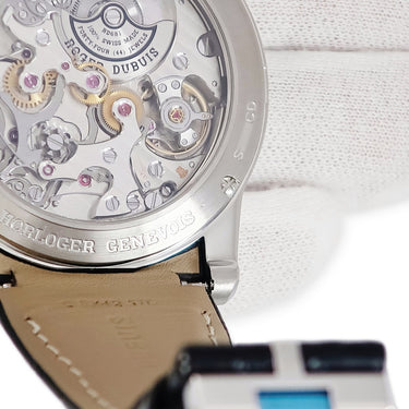 腕時計 ロジェデュブイ ROGER DUBUIS エクスカリバー 42 クロノグラフ DBEX0387 自動巻き メンズ グレー デイト スモールセコンド