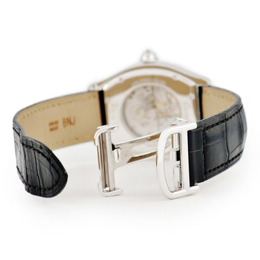 腕時計 カルティエ Cartier トーチュ LM WA503851 手巻き メンズ レディース K18WG無垢 純正ダイヤ トノウ ギヨシェ ローマン 青針