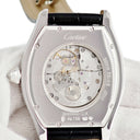 腕時計 カルティエ Cartier トーチュ LM WA503851 手巻き メンズ レディース K18WG無垢 純正ダイヤ トノウ ギヨシェ ローマン 青針