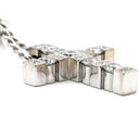 ダミアーニ DAMIANI ベルエポック M 90周年記念 20059661 ホワイトゴールド K18WG ダイヤモンド ネックレス ダイヤモンド 750 WG クロス 十字架 側面ダイヤ