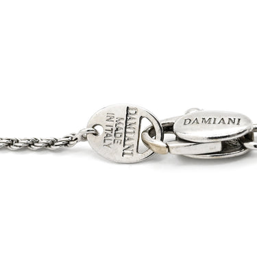 ダミアーニ DAMIANI ベルエポック M 90周年記念 20059661 ホワイトゴールド K18WG ダイヤモンド ネックレス ダイヤモンド 750 WG クロス 十字架 側面ダイヤ