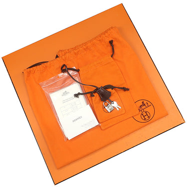 エルメス HERMES バーキン35 ブラウン系 ヴォーガリパ ハンドバッグ シルバー金具 茶 スターマーク