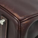 エルメス HERMES バーキン35 ブラウン系 ヴォーガリパ ハンドバッグ シルバー金具 茶 スターマーク