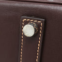 エルメス HERMES バーキン35 ブラウン系 ヴォーガリパ ハンドバッグ シルバー金具 茶 スターマーク