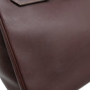 エルメス HERMES バーキン35 ブラウン系 ヴォーガリパ ハンドバッグ シルバー金具 茶 スターマーク