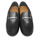 トッズ TODS シティ ゴンミーノ XXM76L0JM40AKTB999 ブラック カーフ 7 モカシン シルバー金具 黒 革靴 スリッポン