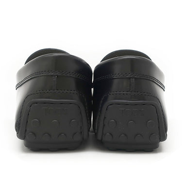 トッズ TODS シティ ゴンミーノ XXM76L0JM40AKTB999 ブラック カーフ 7 モカシン シルバー金具 黒 革靴 スリッポン