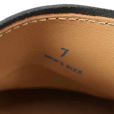 トッズ TODS ロゴ メタル XXM38K0JF20MG2B999 ブラック カーフ 7 ローファー シルバー金具 黒 革靴