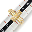 ティファニー Tiffany & Co Tワン ダイヤリング イエローゴールド K18YG ダイヤモンド リング 指輪 T&Co. Au750 18K Tコレクション 10.5号