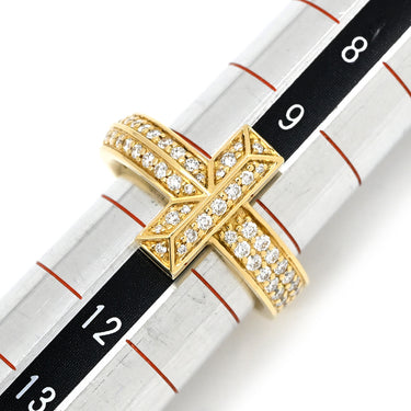 ティファニー Tiffany & Co Tワン ダイヤリング イエローゴールド K18YG ダイヤモンド リング 指輪 T&Co. Au750 18K Tコレクション 10.5号