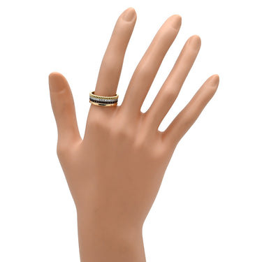 ブシュロン BOUCHERON キャトル クラシック スモール ダイヤ JRG00627 4カラー K18YG K18PG K18WG ブラウンPVD ダイヤモンド ＃55（JP15） リング 指輪 Au750 18K 18金 15号