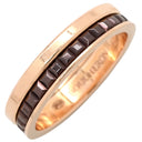 ブシュロン BOUCHERON キャトル クラシック ハーフ JAL0017546 ピンクゴールド×ブラウン K18PG ブラウンPVD #T46(JP6) リング 指輪 ピンクゴールド 18K 750 18金 6号