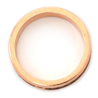 ブシュロン BOUCHERON キャトル クラシック ハーフ JAL0017546 ピンクゴールド×ブラウン K18PG ブラウンPVD #T46(JP6) リング 指輪 ピンクゴールド 18K 750 18金 6号