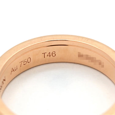 ブシュロン BOUCHERON キャトル クラシック ハーフ JAL0017546 ピンクゴールド×ブラウン K18PG ブラウンPVD #T46(JP6) リング 指輪 ピンクゴールド 18K 750 18金 6号