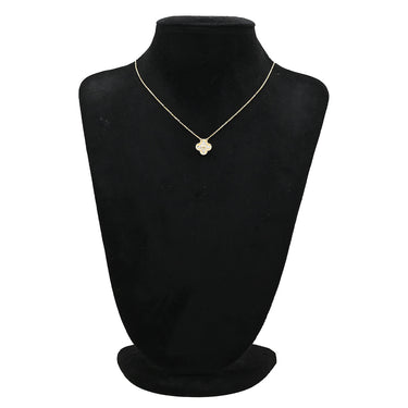 ヴァンクリーフアーペル Van Cleef & Arpels ヴィンテージアルハンブラ ペンダント VCARA45300 イエローゴールド K18YG ダイヤモンド ネックレス Van Cleef & Arpels Au750 K18 12Pダイヤ
