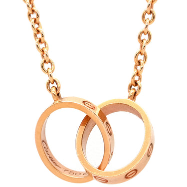 カルティエ Cartier ベビーラブ B7212300 ピンクゴールド K18PG ネックレス Love ペンダント ピンクゴールド PG Au750 18K 18金