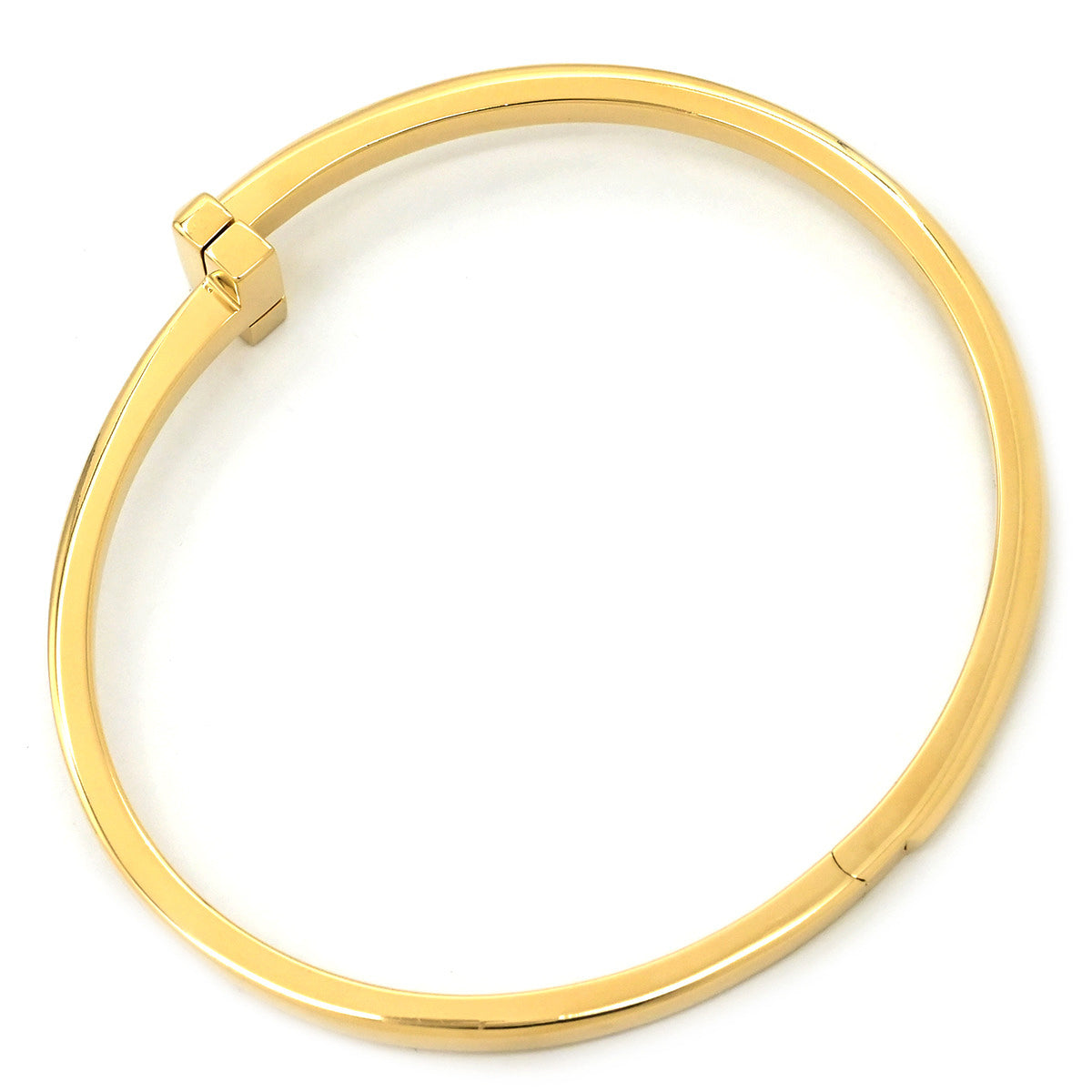 ティファニー Tiffany & Co T ワン ナロー ヒンジ バングル ミディアム