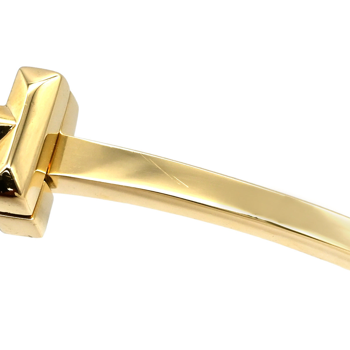 ティファニー Tiffany & Co T ワン ナロー ヒンジ バングル ミディアム