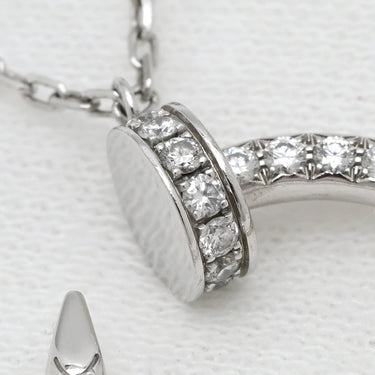 カルティエ Cartier ジュストアンクル ダイヤモンド ネックレス B7224897 ホワイトゴールド K18WG ダイヤモンド ネックレス 750WG K18 18金