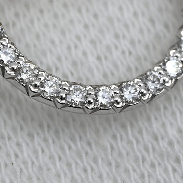 カルティエ Cartier トリニティ セミパヴェ B8301465 ホワイトゴールド×イエローゴールド×ピンクゴールド K18YG K18PG K18WG ダイヤモンド ピアス スリーカラー 3連 3重 ダイヤ K18YG×K18PG×K18WG ドロップ スイング