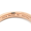 ヴァンクリーフアーペル Van Cleef & Arpels ペルレ クルール アントレ レ ドア VCARO9SV00 ローズゴールド K18PG ダイヤモンド カーネリアン #54(JP14) リング 指輪 ダイヤモンド カーネリアン 13号