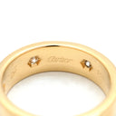 カルティエ Cartier ラブリング フルダイヤ イエローゴールド K18YG ダイヤモンド #49（JP9） リング 指輪 LOVE Ring イエローゴールド YG Au750 18K 18金 6P 6石 6粒 9.5号