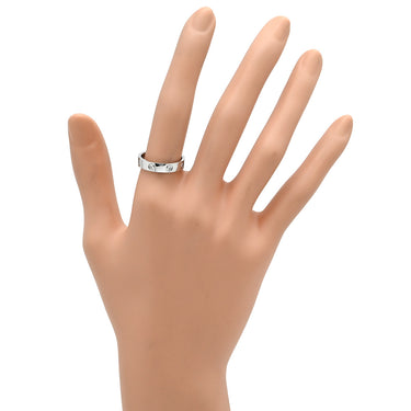 カルティエ Cartier ラブリング フルダイヤ ホワイトゴールド K18WG ダイヤモンド #54 リング 指輪 LOVE Ring ホワイトゴールド WG Au750 18K 18金 6P 6石 6粒 14号