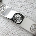 カルティエ Cartier ラブリング フルダイヤ ホワイトゴールド K18WG ダイヤモンド #48 リング 指輪 ミニラブ LOVE Ring ホワイトゴールド WG Au750 18K 18金 8P 8石 8粒 8号