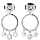 カルティエ Cartier ディアマンレジェ ダムール ダイヤ ホワイトゴールド K18WG ダイヤモンド ピアス 4P 4石 ダイヤモンド ブリリアントカット スイングピアス