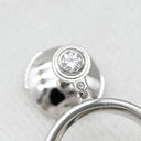 カルティエ Cartier ディアマンレジェ ダムール ダイヤ ホワイトゴールド K18WG ダイヤモンド ピアス 4P 4石 ダイヤモンド ブリリアントカット スイングピアス