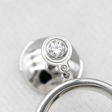カルティエ Cartier ディアマンレジェ ダムール ダイヤ ホワイトゴールド K18WG ダイヤモンド ピアス 4P 4石 ダイヤモンド ブリリアントカット スイングピアス