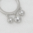 カルティエ Cartier ディアマンレジェ ダムール ダイヤ ホワイトゴールド K18WG ダイヤモンド ピアス 4P 4石 ダイヤモンド ブリリアントカット スイングピアス