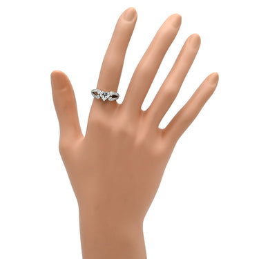 カルティエ Cartier バレリーナ ソリテール ハート ダイヤモンド プラチナシルバー Pt950 ダイヤモンド リング 指輪 PT ハートブリリアント 11号