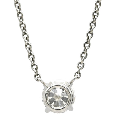 ハリーウィンストン Harry Winston ソリティア プラチナシルバー Pt950 ダイヤモンド ネックレス ラウンドブリリアントカット 1p 1粒 ペンダント 0.50ct