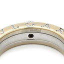 ブルガリ BVLGARI ビーゼロワン B-zero1 ワンポイントダイヤ ホワイトゴールド K18WG ダイヤモンド #52 リング 指輪 ホワイトゴールド WG 750 18K ソリテール 1P 1石 1粒 12号