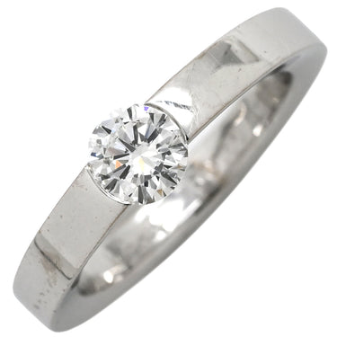 カルティエ Cartier デートウィズ 1Pダイヤ ホワイトゴールド K18WG ダイヤモンド #50(JP10) リング 指輪 750 18K WG 18金 10号