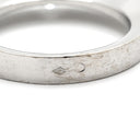 カルティエ Cartier デートウィズ 1Pダイヤ ホワイトゴールド K18WG ダイヤモンド #50(JP10) リング 指輪 750 18K WG 18金 10号