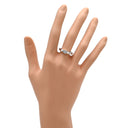 カルティエ Cartier デートウィズ 1Pダイヤ ホワイトゴールド K18WG ダイヤモンド #50(JP10) リング 指輪 750 18K WG 18金 10号