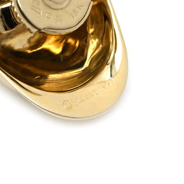 ピアジェ PIAGET 帽子モチーフ サファイア イエローゴールド K18YG サファイア ブローチ 750 18K ブルー 青 色石 ピンブローチ 1P キャップモチーフ