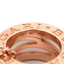 ブルガリ BVLGARI ビーゼロワン レジェンド ネックレス ピンクゴールドXホワイト K18PG セラミック ネックレス B-zero1 ペンダント 18K 750PG 白 セラミック