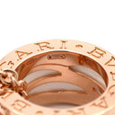 ブルガリ BVLGARI ビーゼロワン レジェンド ネックレス ピンクゴールドXホワイト K18PG セラミック ネックレス B-zero1 ペンダント 18K 750PG 白 セラミック