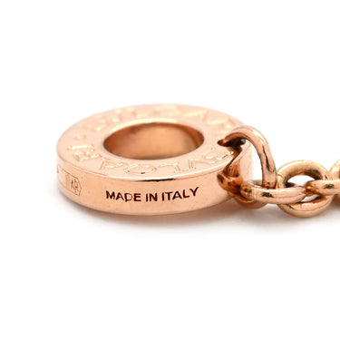 ブルガリ BVLGARI ビーゼロワン レジェンド ネックレス ピンクゴールドXホワイト K18PG セラミック ネックレス B-zero1 ペンダント 18K 750PG 白 セラミック