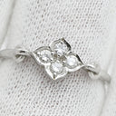 カルティエ Cartier ヒンドゥ ダイヤリング ホワイトゴールド K18WG ダイヤモンド #50(JP10) リング 指輪 ダイヤモンド 750 18K 10号