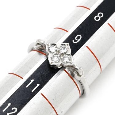 カルティエ Cartier ヒンドゥ ダイヤリング ホワイトゴールド K18WG ダイヤモンド #50(JP10) リング 指輪 ダイヤモンド 750 18K 10号