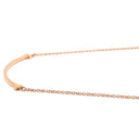 ティファニー Tiffany & Co Tスマイル ペンダント スモール ローズゴールド K18PG ネックレス T＆Co. ピンクゴールド Au750 Tiffany T smile