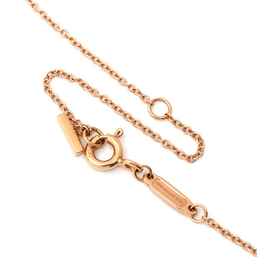 ティファニー Tiffany & Co Tスマイル ペンダント スモール ローズゴールド K18PG ネックレス T＆Co. ピンクゴールド Au750 Tiffany T smile