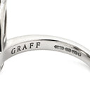 グラフ GRAFF ミニパヴェ バタフライ ダイヤモンド ホワイトゴールド K18WG ダイヤモンド リング 指輪 GRAFF ホワイトゴールド K18WG 蝶 マーキスカット 5.5号
